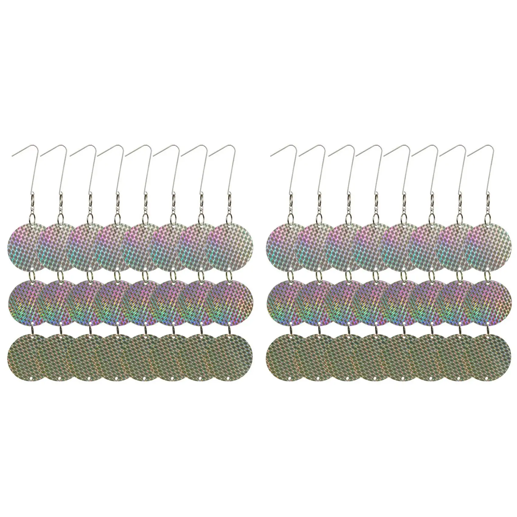 48PCS Bird Repellent Discs Reflective Hanging Device To Keep Birds Away Like Woodpeckers For Pigeons Woodpeckers
48PCS Bird Repellent Discs Reflective Hanging Device To Keep Birds Away Like Woodpeckers For Pigeons Woodpeckers