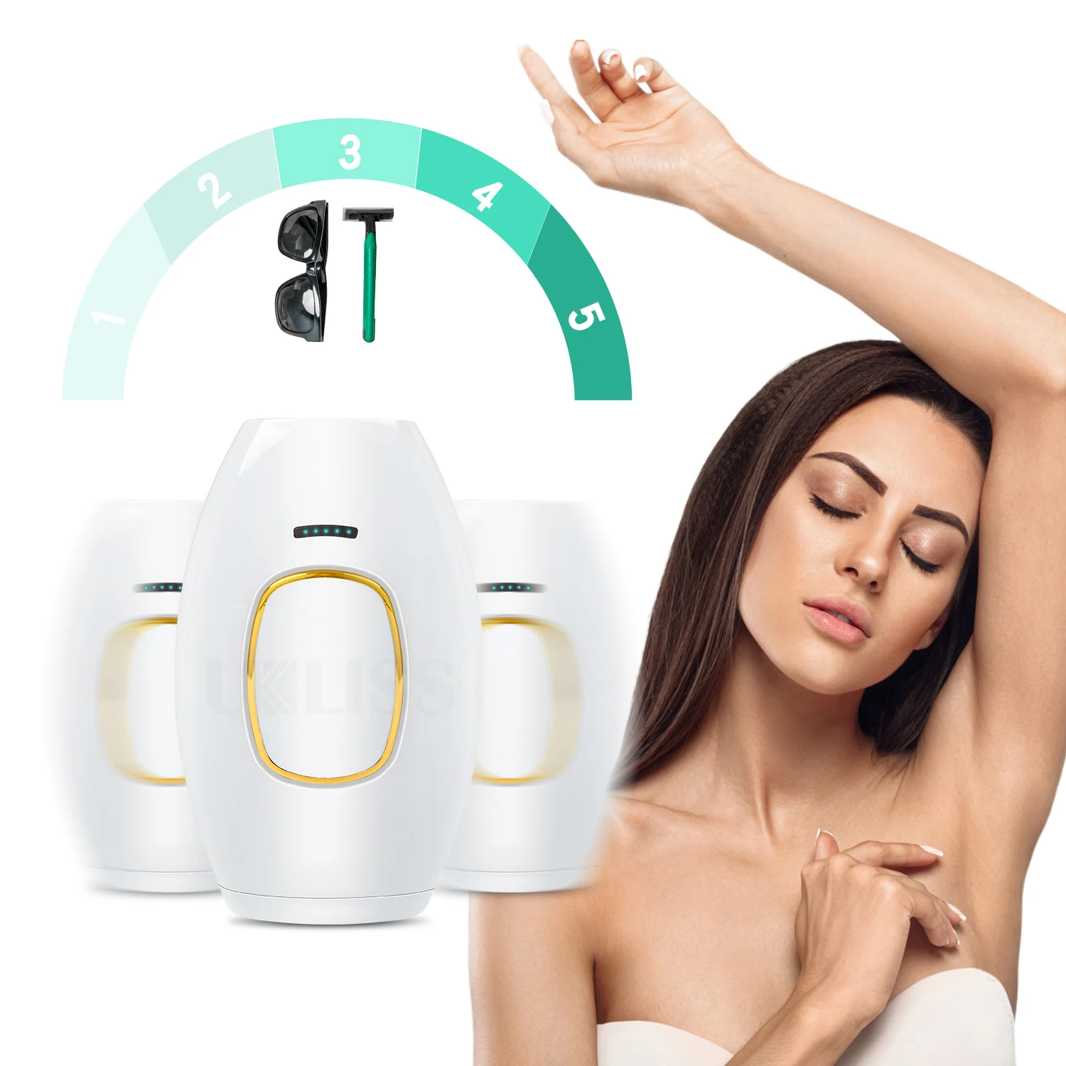 600000 Flash IPL Hair Removal Laser Epilator Painless Depilator Permanent Photoepilator Women's Shaver Hair Remover Skin Care
600000 Flash IPL Hair Removal Laser Epilator Painless Depilator Permanent Photoepilator Women's Shaver Hair Remover Skin Care