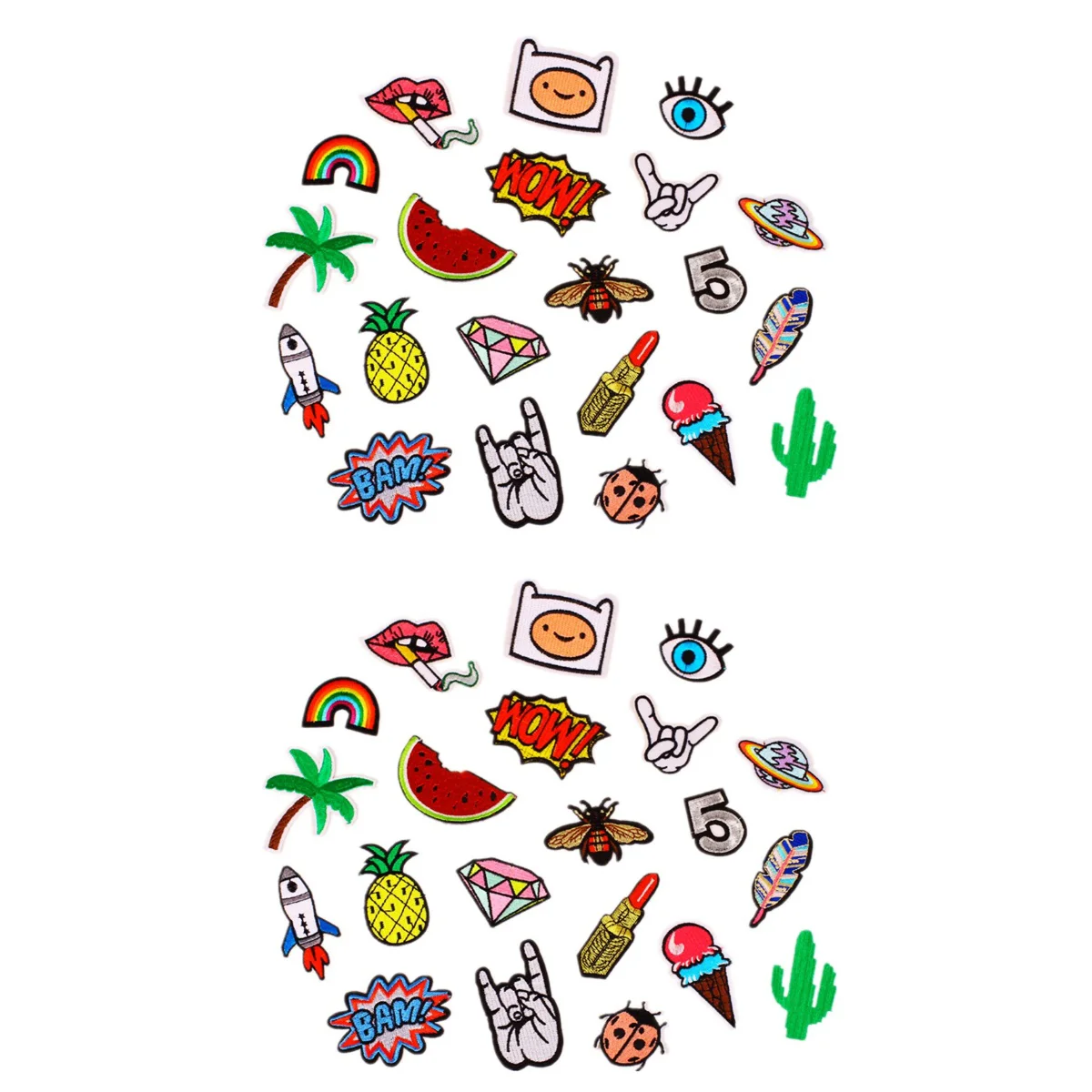 2 Count Sequin Backpack Bags Patches Appliques Letter Decals Iron Embroidery Appliques Clothes Kids Clothes Appliques Fruit
2 Count Sequin Backpack Bags Patches Appliques Letter Decals Iron Embroidery Appliques Clothes Kids Clothes Appliques Fruit