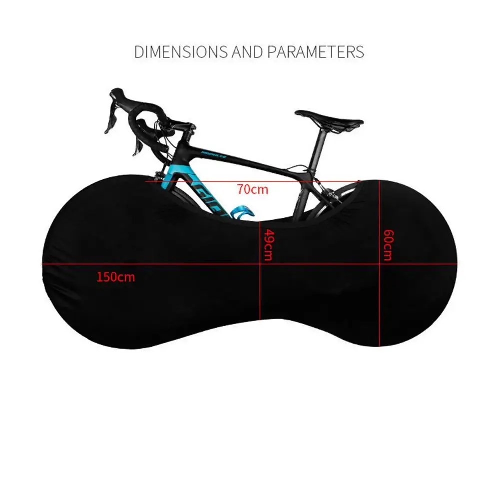Bike Dustproof Cover Wheels Frame Cover Anti-dust Scratch-proof Protector 150 x 60cm Polyester Cover Bicycle Protective Gear
Bike Dustproof Cover Wheels Frame Cover Anti-dust Scratch-proof Protector 150 x 60cm Polyester Cover Bicycle Protective Gear