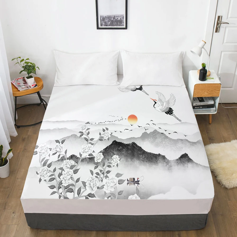 1pc Elastic fitted sheet bed sheet With An Elastic Band Mattress Cover 160x200 Customizable size Bed cover Bedding retro white
1pc Elastic fitted sheet bed sheet With An Elastic Band Mattress Cover 160x200 Customizable size Bed cover Bedding retro white