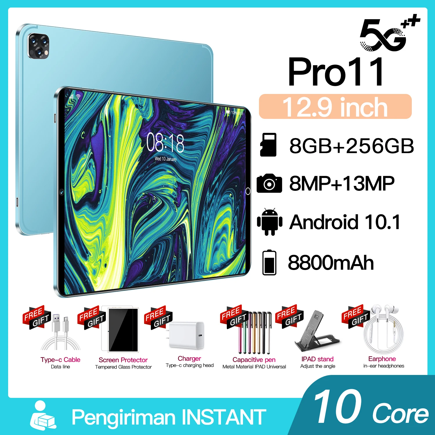 Глобальная распродажа, планшетофон, 8 ГБ + 10,1 ГБ, новый планшет Android, подключаемый две карты, full screen HD + wifi + распознавание лица
Глобальная распродажа, планшетофон, 8 ГБ + 10,1 ГБ, новый планшет Android, подключаемый две карты, full screen HD + wifi + распознавание лица