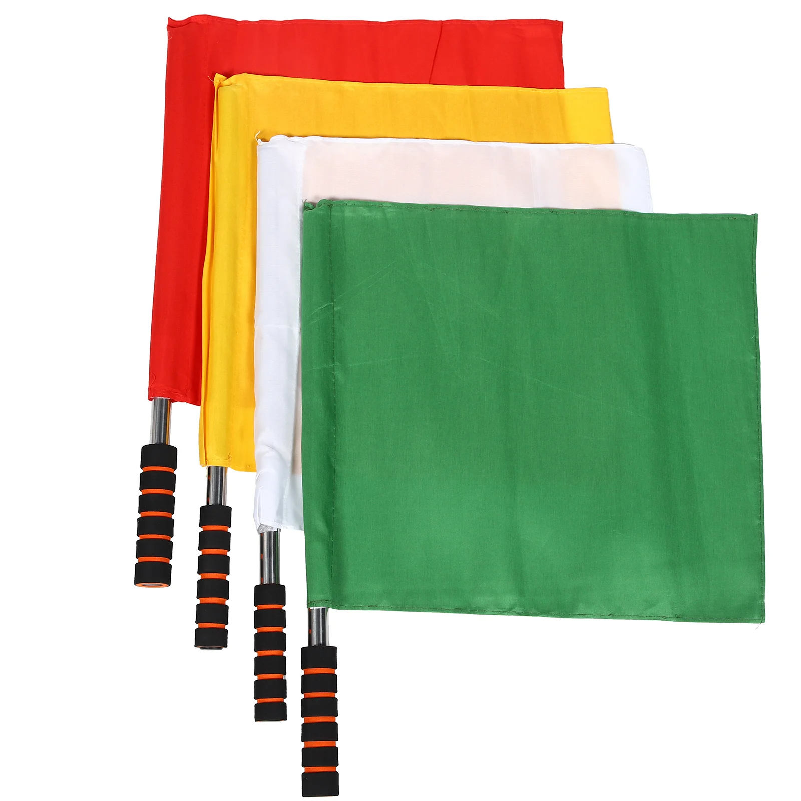 4 Pcs Referee Flag Hand Flags Racing Colored Football Match Signal Waving Race Competition Running Sports
4 Pcs Referee Flag Hand Flags Racing Colored Football Match Signal Waving Race Competition Running Sports
