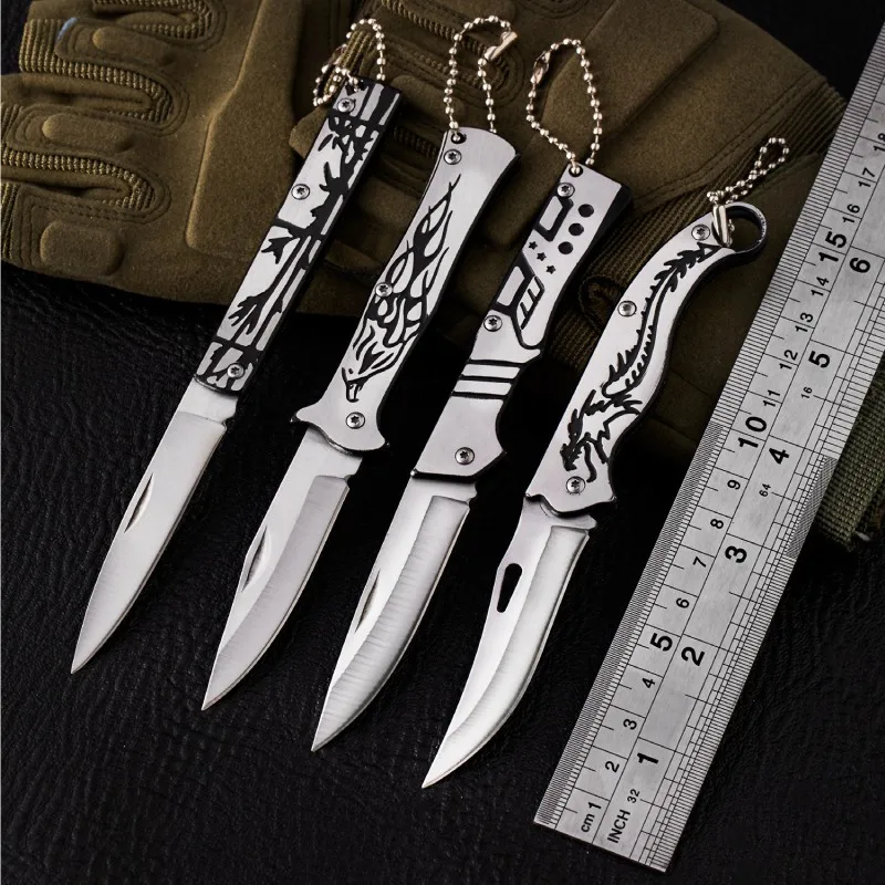 Outdoor High Hardness Multifunctional Saber Upscale Portable Portable Key Mini Knife Stainless Steel Folding Fruit Knife
Outdoor High Hardness Multifunctional Saber Upscale Portable Portable Key Mini Knife Stainless Steel Folding Fruit Knife