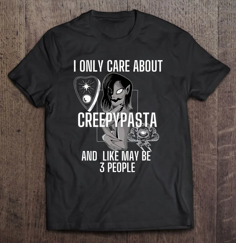 Женская и мужская футболка I Only Care About Creepypasta Girl Kawaii Anime Goth Girl, Мужская одежда, футболки для женщин, одежда для гранжа
Женская и мужская футболка I Only Care About Creepypasta Girl Kawaii Anime Goth Girl, Мужская одежда, футболки для женщин, одежда для гранжа