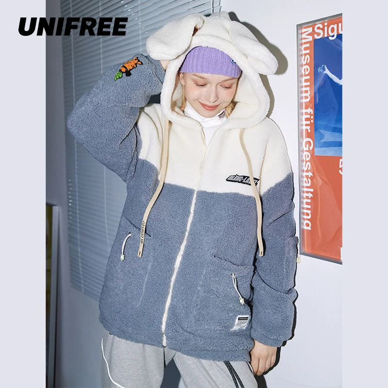 Модная кавайная Толстовка UNIFREE, женские повседневные флисовые толстовки, толстовка с длинным рукавом, милая Свободная блузка с капюшоном и ...
Модная кавайная Толстовка UNIFREE, женские повседневные флисовые толстовки, толстовка с длинным рукавом, милая Свободная блузка с капюшоном и ...