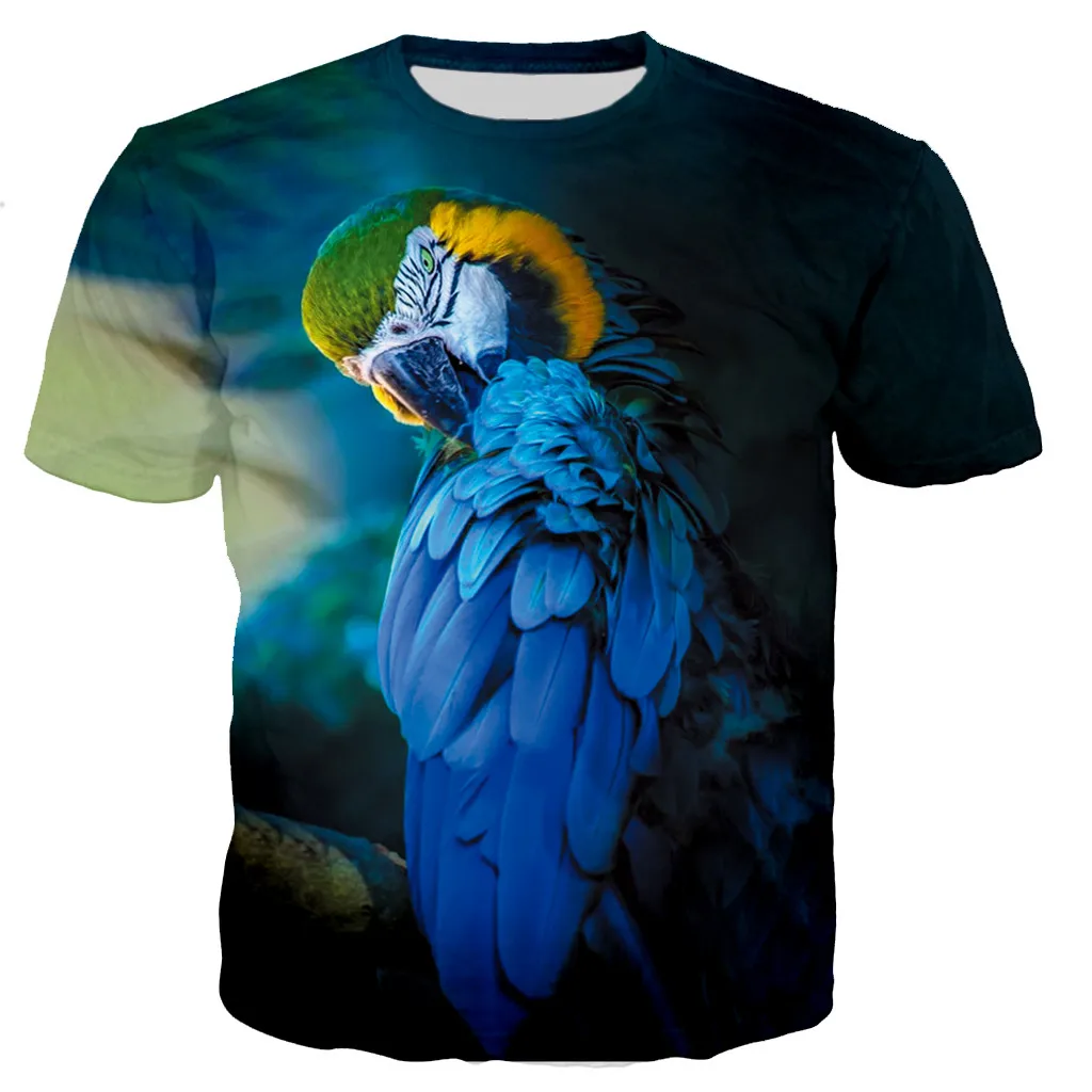 Animal Parrot T Shirt Men/women 3D Printed T-shirts Casual Harajuku Style Tshirt Streetwear
Animal Parrot T Shirt Men/women 3D Printed T-shirts Casual Harajuku Style Tshirt Streetwear