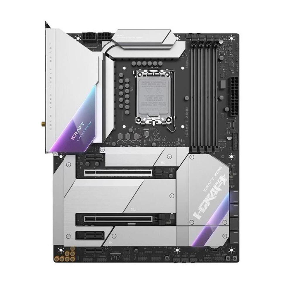 Материнская плата MAXSUN MS-iCraft Z690 WIFI LGA 1700 4 * DDR5 128 ГБ Z690 ATX SATA III
Материнская плата MAXSUN MS-iCraft Z690 WIFI LGA 1700 4 * DDR5 128 ГБ Z690 ATX SATA III