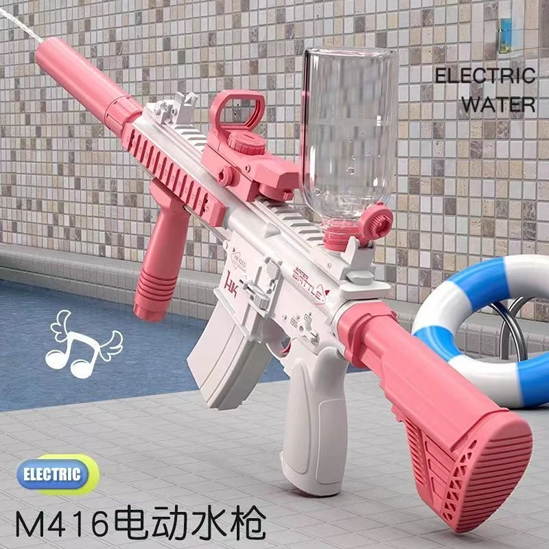 Электрический водяной пистолет M416, Автоматическая пневматическая винтовка, игрушечные пистолеты, водяной бластер для детей, плавательный бассейн, пляжные игры, для активного отдыха
Электрический водяной пистолет M416, Автоматическая пневматическая винтовка, игрушечные пистолеты, водяной бластер для детей, плавательный бассейн, пляжные игры, для активного отдыха