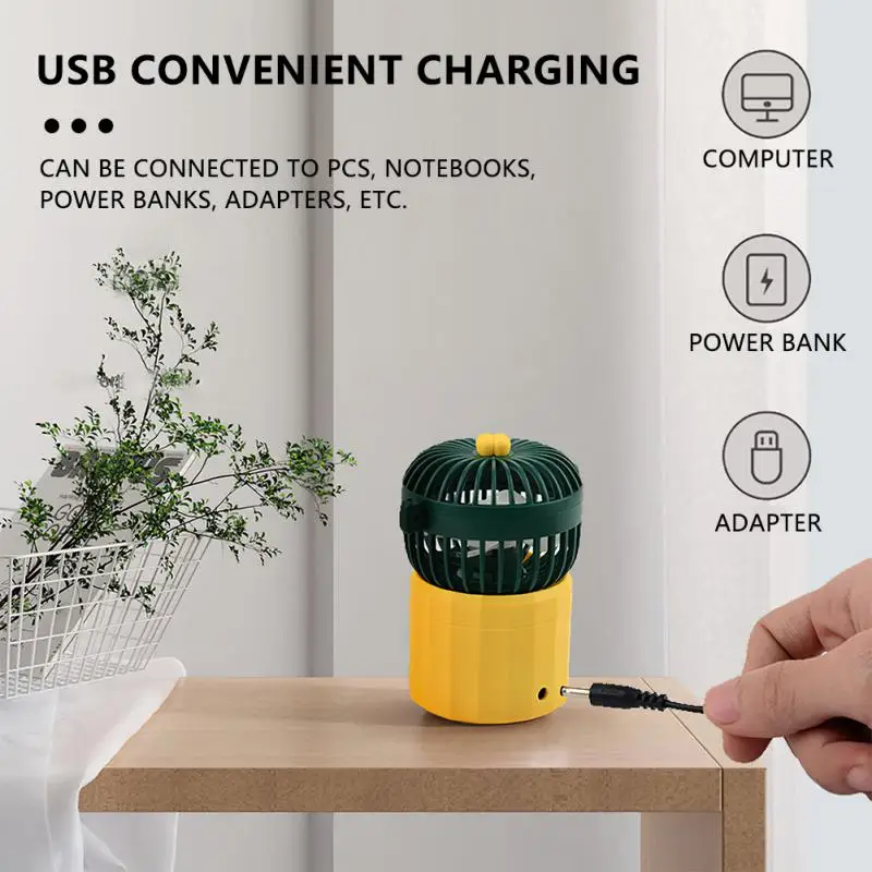 Hanging Neck Fan New Portable Multifunctional Charging Treasure Fan Silent Usb Fans Fan Rechargeable Dc5v/1000mah In Summer 
Hanging Neck Fan New Portable Multifunctional Charging Treasure Fan Silent Usb Fans Fan Rechargeable Dc5v/1000mah In Summer