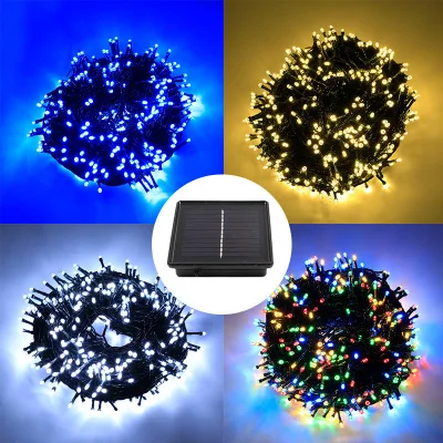 50/100/200 Holiday LED Garden String Lights Outdoor Christmas Waterproof 7m/12m/22m Garland Fairy Star Colorful Solar Lawn Lamps
50/100/200 Holiday LED Garden String Lights Outdoor Christmas Waterproof 7m/12m/22m Garland Fairy Star Colorful Solar Lawn Lamps