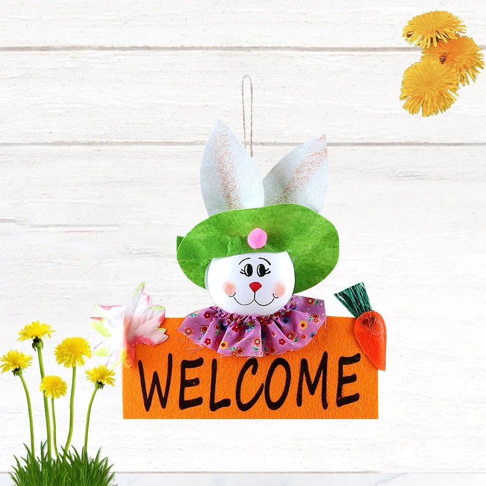 Door Welcome Sign Hanging Bunny Board Ornament Rabbit Door Hanger Party Front Door Decoration for Wall Window Orange
Door Welcome Sign Hanging Bunny Board Ornament Rabbit Door Hanger Party Front Door Decoration for Wall Window Orange