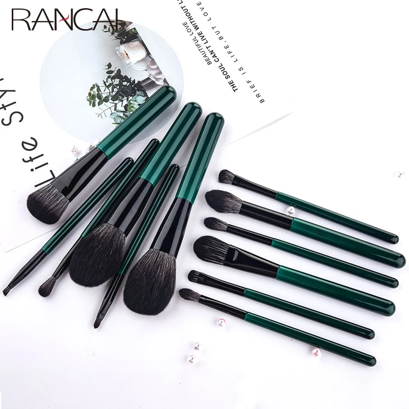 RANCAI 12pcs High Quality Makeup Brushes Set Foundation Powder Blush Eyeshadow Sponge Brush Wool Fiber Hair Cosmetic Tools
RANCAI 12pcs High Quality Makeup Brushes Set Foundation Powder Blush Eyeshadow Sponge Brush Wool Fiber Hair Cosmetic Tools