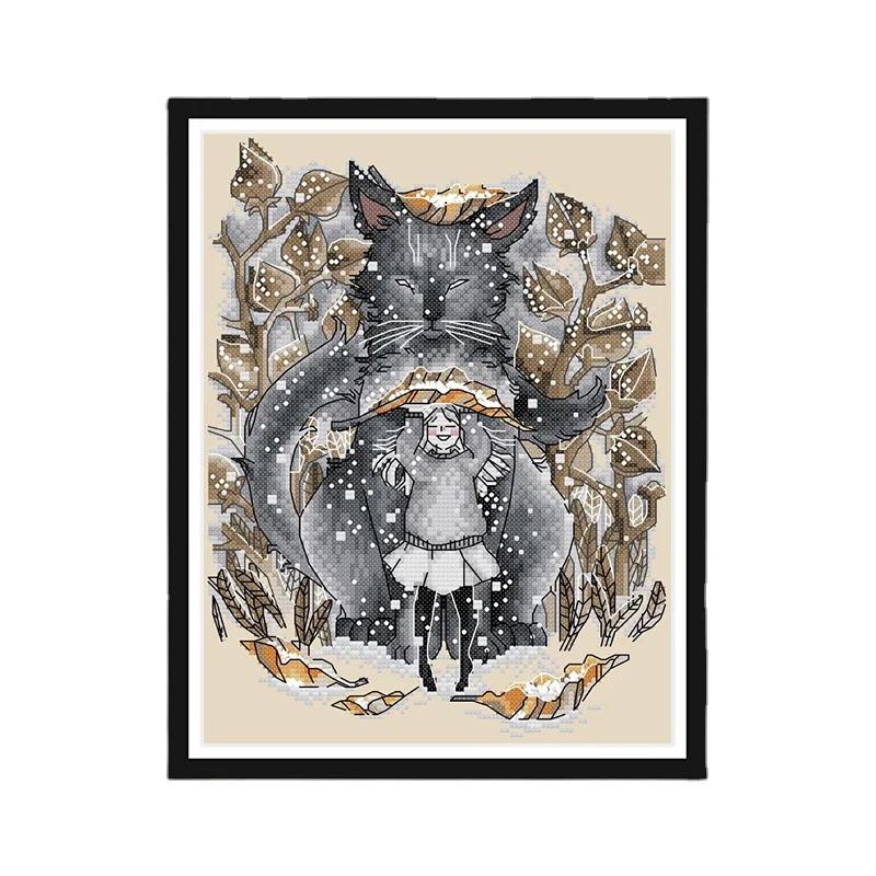 Fox Patterns DMC Cross Stitch Kit Animal Painting 11 14CT Counted Printed on Canvas DIY Hand Crafts Embroidery Cross Stitch Kits
Fox Patterns DMC Cross Stitch Kit Animal Painting 11 14CT Counted Printed on Canvas DIY Hand Crafts Embroidery Cross Stitch Kits