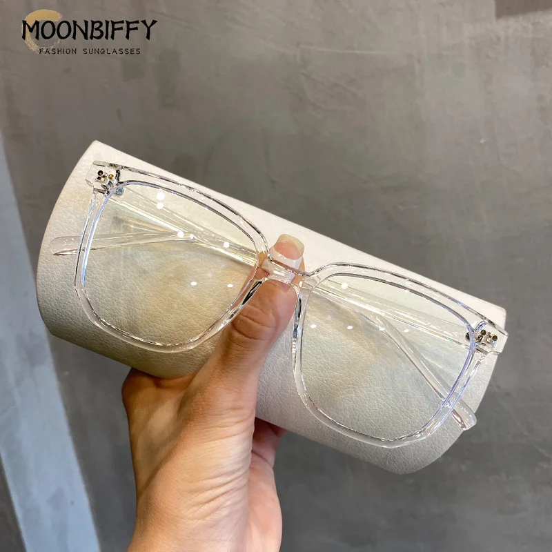 Transparent Computer Glasses Gradient Frame Unisex Anti Blue Light Eyewear Optical Spectacle Eyeglasses Face Decor Basic Glasses
Transparent Computer Glasses Gradient Frame Unisex Anti Blue Light Eyewear Optical Spectacle Eyeglasses Face Decor Basic Glasses