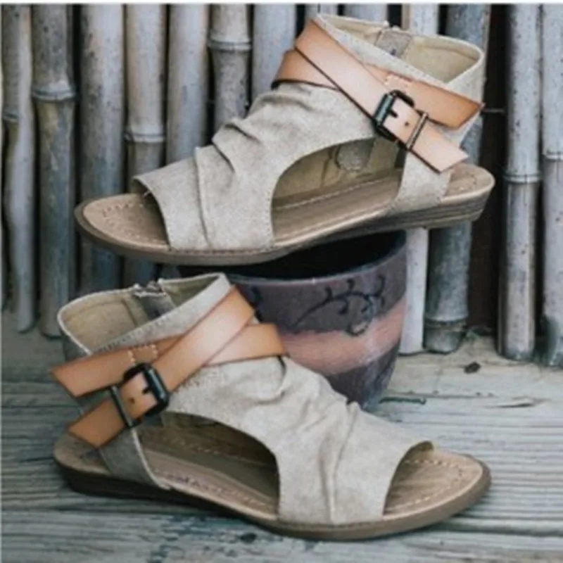 New Fashion Simple Casual Versatile Breathable Fish Mouth Women's Sandals shoes for women
New Fashion Simple Casual Versatile Breathable Fish Mouth Women's Sandals shoes for women