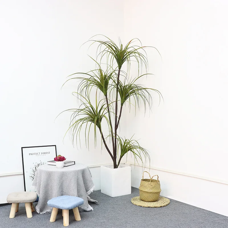 Double-pole Dragon Blood Tree Plant Bonsai Ornament Simulation Green Plant Large-Scale Artificial Interior Decoration Potted Flo
Double-pole Dragon Blood Tree Plant Bonsai Ornament Simulation Green Plant Large-Scale Artificial Interior Decoration Potted Flo
