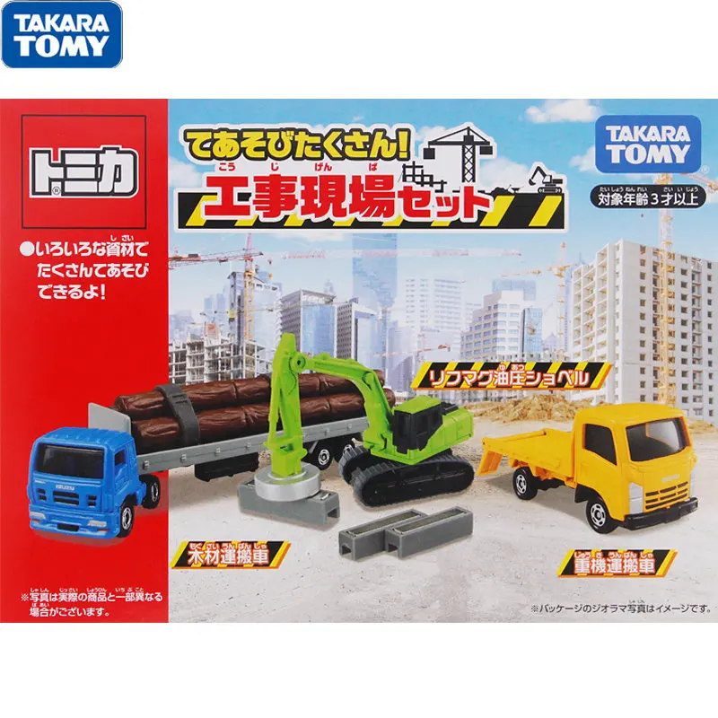 Takara Tomy Tomica Construction Set 3pcs Trucks Metal Diecast Model Vehicle Toy Car New
Takara Tomy Tomica Construction Set 3pcs Trucks Metal Diecast Model Vehicle Toy Car New