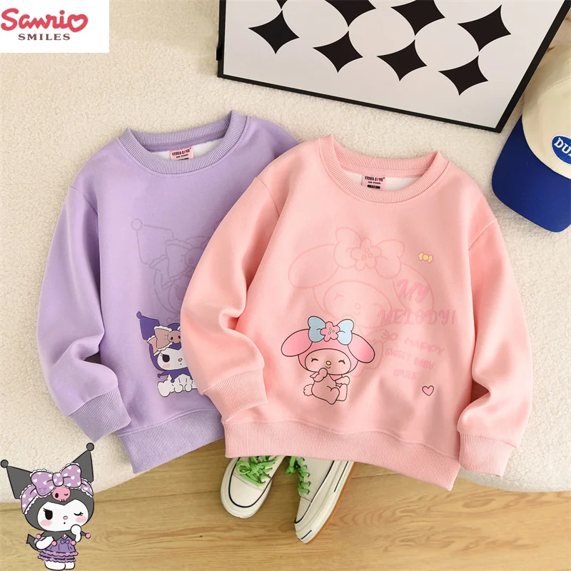Sanrio New Boys and Girls Sweater Autumn Casual and Comfortable Round Neck Children's Sweater Cute Cartoon Kuromi Print Top
Sanrio New Boys and Girls Sweater Autumn Casual and Comfortable Round Neck Children's Sweater Cute Cartoon Kuromi Print Top