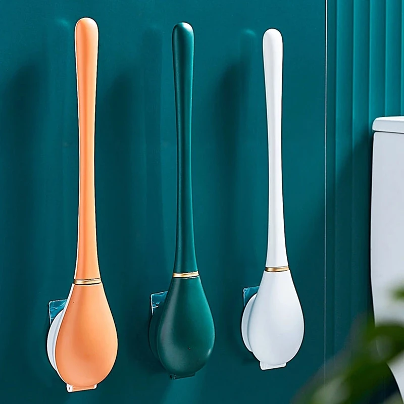 2022New Brush Head Toilet Brush Bathroom Cleaning Brush Set Wall-Mounted Automatic Opening And Closing No Dead Corner Wash
2022New Brush Head Toilet Brush Bathroom Cleaning Brush Set Wall-Mounted Automatic Opening And Closing No Dead Corner Wash