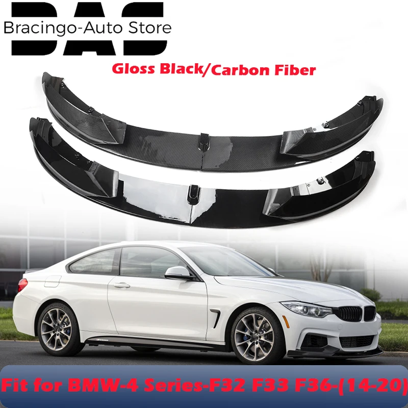 Fit For BMW 4Series F32 F33 F36 2014-2020 M Sport Front Bumper Splitter Spoiler Bady Kit Deflector Car External Refit Parts 4pcs
Fit For BMW 4Series F32 F33 F36 2014-2020 M Sport Front Bumper Splitter Spoiler Bady Kit Deflector Car External Refit Parts 4pcs