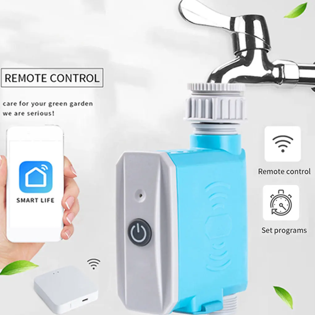 Tuya WiFi Drip Watering Timer Intelligent Drip Irrigation System Bluetooth Irrigation Controller Temperature Humidity Sensor
Tuya WiFi Drip Watering Timer Intelligent Drip Irrigation System Bluetooth Irrigation Controller Temperature Humidity Sensor