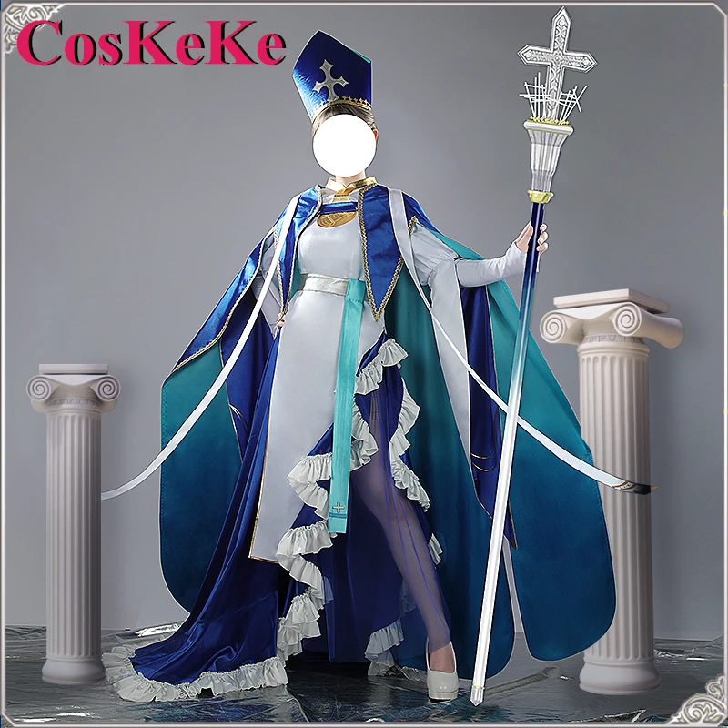 

【Customized】CosKeKe Joan Cosplay Game Fate/Grand Order FGO Costume Sweet Gorgrous Uniform Halloween Party Role Play Clothing New