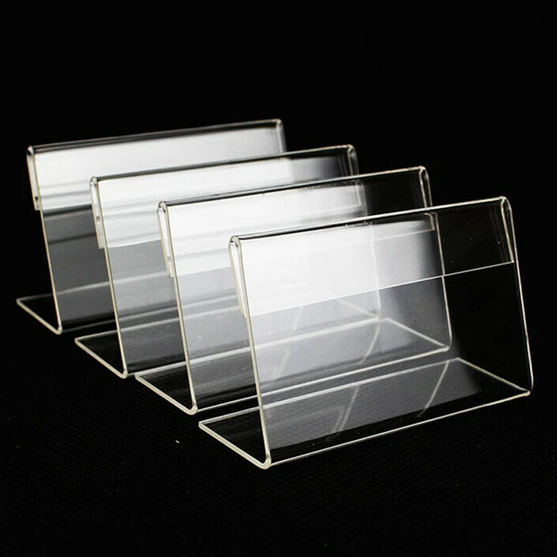 Photo Picture Frame Decorations Maison Tag Plate Acrylic L-Shaped Price Display Holder Rack Label Sign Stands Clips Tool 25Pcs
Photo Picture Frame Decorations Maison Tag Plate Acrylic L-Shaped Price Display Holder Rack Label Sign Stands Clips Tool 25Pcs