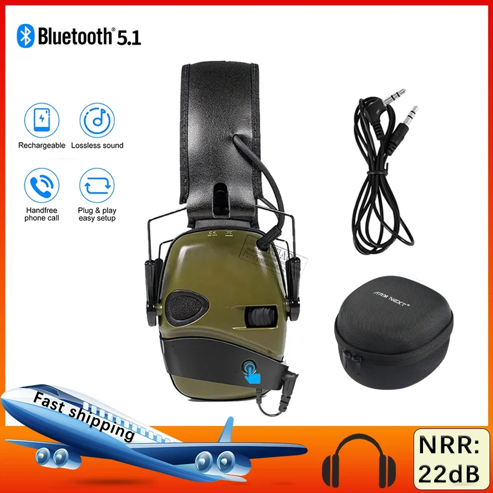 ARM NEXT Howard Leight R-01526 Impact Sport Electronic Earmuff Shooting Protective Headset Foldable
ARM NEXT Howard Leight R-01526 Impact Sport Electronic Earmuff Shooting Protective Headset Foldable