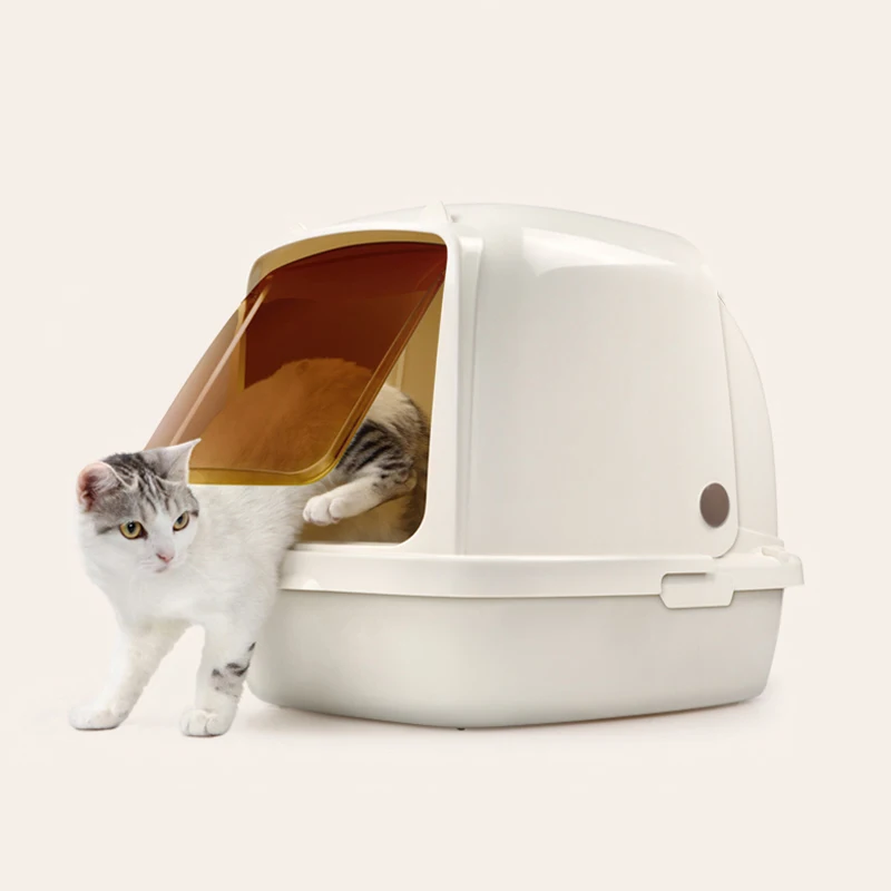 Fully Enclosed Cat Bedpan Cat Toilet Deodorant Splash Outside Large Space Beautiful and Practical Cat Litter Box Cat Supplies
Fully Enclosed Cat Bedpan Cat Toilet Deodorant Splash Outside Large Space Beautiful and Practical Cat Litter Box Cat Supplies