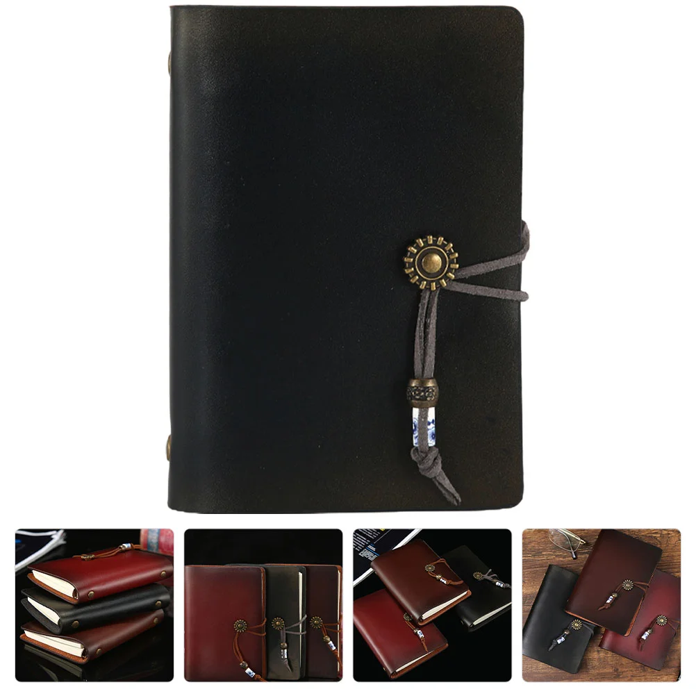 Vintage Journals Retro Notebook Travel Women Portable 14.3X10CM Diary Black Paper Student
Vintage Journals Retro Notebook Travel Women Portable 14.3X10CM Diary Black Paper Student