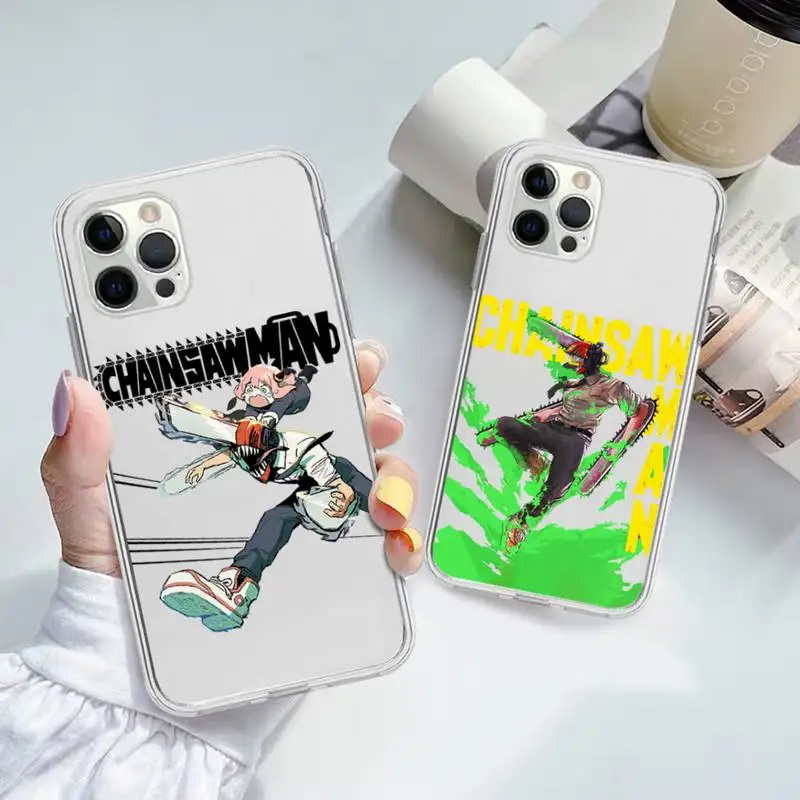 Cute Cartoon Chainsaw Man Phone Case For iPhone 11 12 13 14 Mini Pro Max XR X XS TPU Clear Case For 8 7 6 Plus SE 2020
Cute Cartoon Chainsaw Man Phone Case For iPhone 11 12 13 14 Mini Pro Max XR X XS TPU Clear Case For 8 7 6 Plus SE 2020