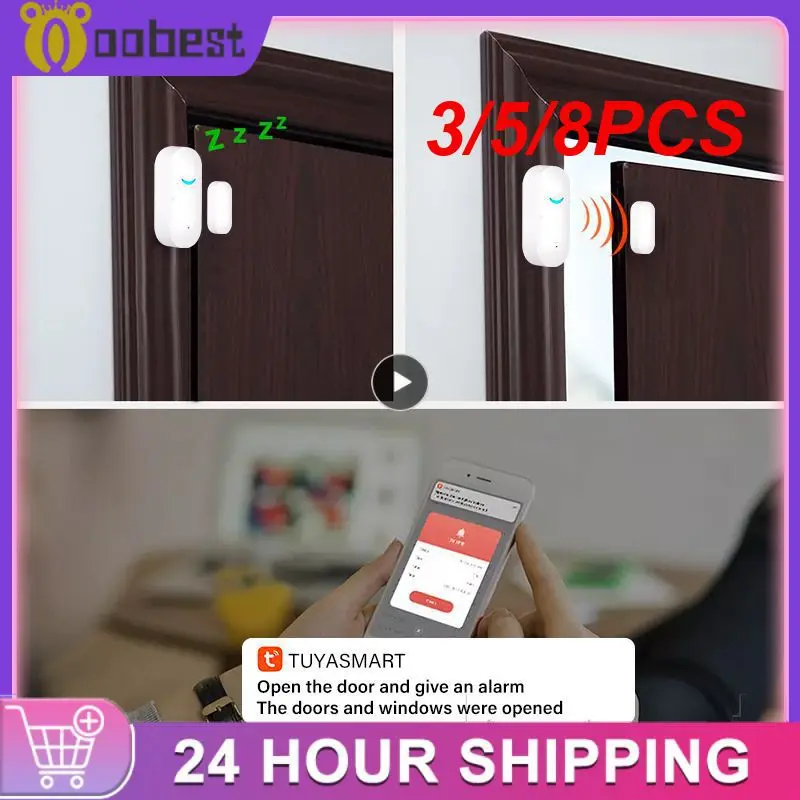 3/5/8PCS Wireless Curtain Open / Closed Detectors Wifi Window Alarm Sensors Tuya Smart Automation Wifi Door Sensor Smart Home
3/5/8PCS Wireless Curtain Open / Closed Detectors Wifi Window Alarm Sensors Tuya Smart Automation Wifi Door Sensor Smart Home