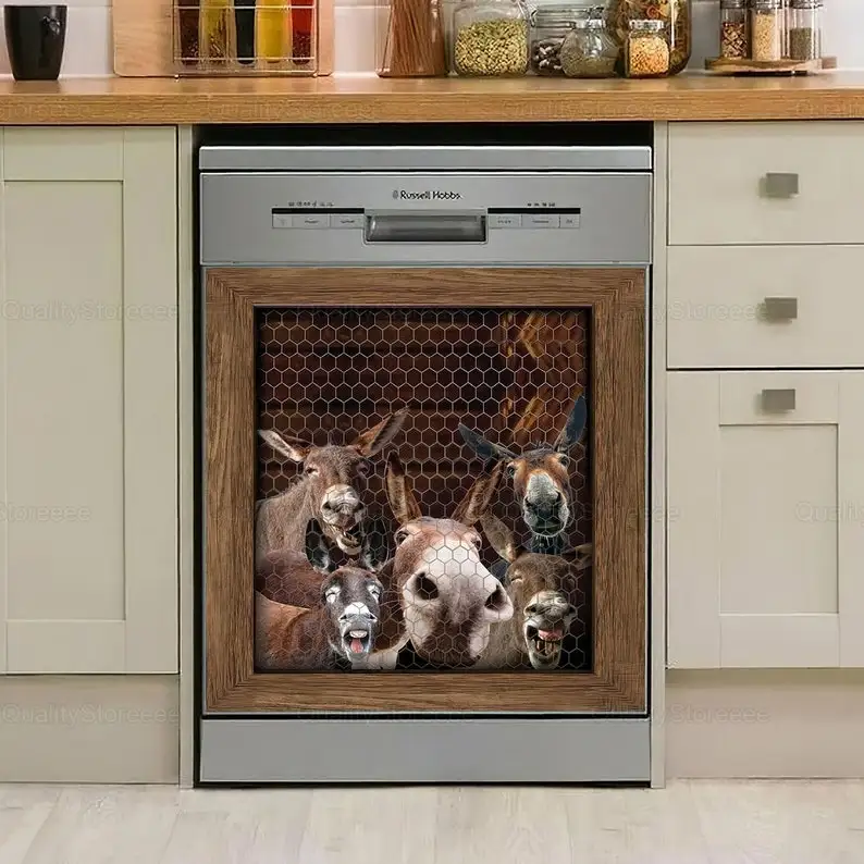 Funny Donkey Dishwasher Cover, Donkey Kitchen Dishwasher, Gift For Her, Mothers Day, Dishwasher Sticker, Donkey Lover LNG252202D
Funny Donkey Dishwasher Cover, Donkey Kitchen Dishwasher, Gift For Her, Mothers Day, Dishwasher Sticker, Donkey Lover LNG252202D