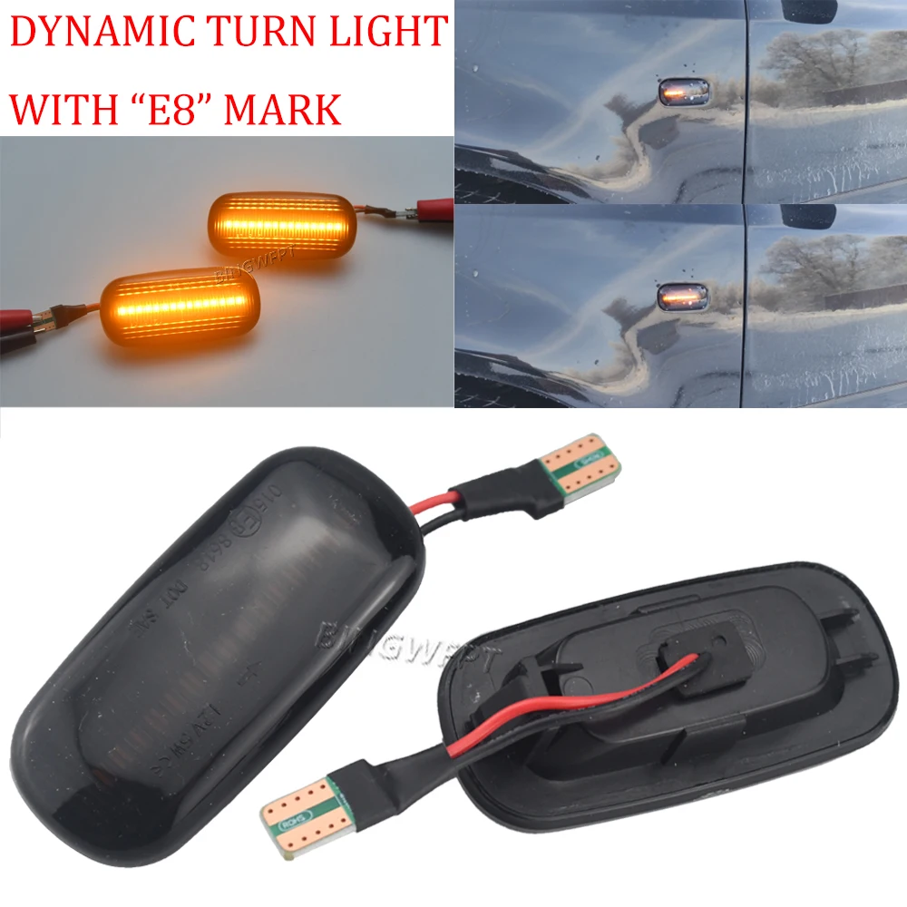 Dynamic Turn Signal Light LED Side Marker Fender Sequential Indicator Lamp For Audi A3 S3 8P A4 S4 RS4 B6 B7 A6 S6 RS6 C6 05-08
Dynamic Turn Signal Light LED Side Marker Fender Sequential Indicator Lamp For Audi A3 S3 8P A4 S4 RS4 B6 B7 A6 S6 RS6 C6 05-08