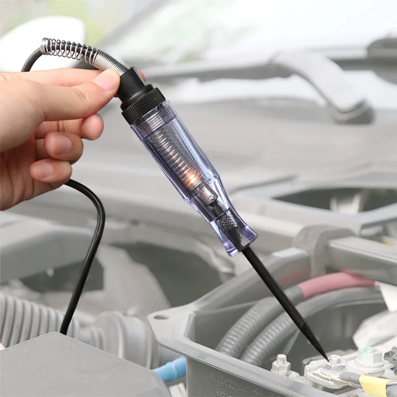 Тестер цепи напряжения автомобиля, грузовика, 6 в, 12 В, 24 В постоянного тока, цифровой дисплей, Длинный зонд, ручка, лампочка, Автомобильные ди...
Тестер цепи напряжения автомобиля, грузовика, 6 в, 12 В, 24 В постоянного тока, цифровой дисплей, Длинный зонд, ручка, лампочка, Автомобильные ди...