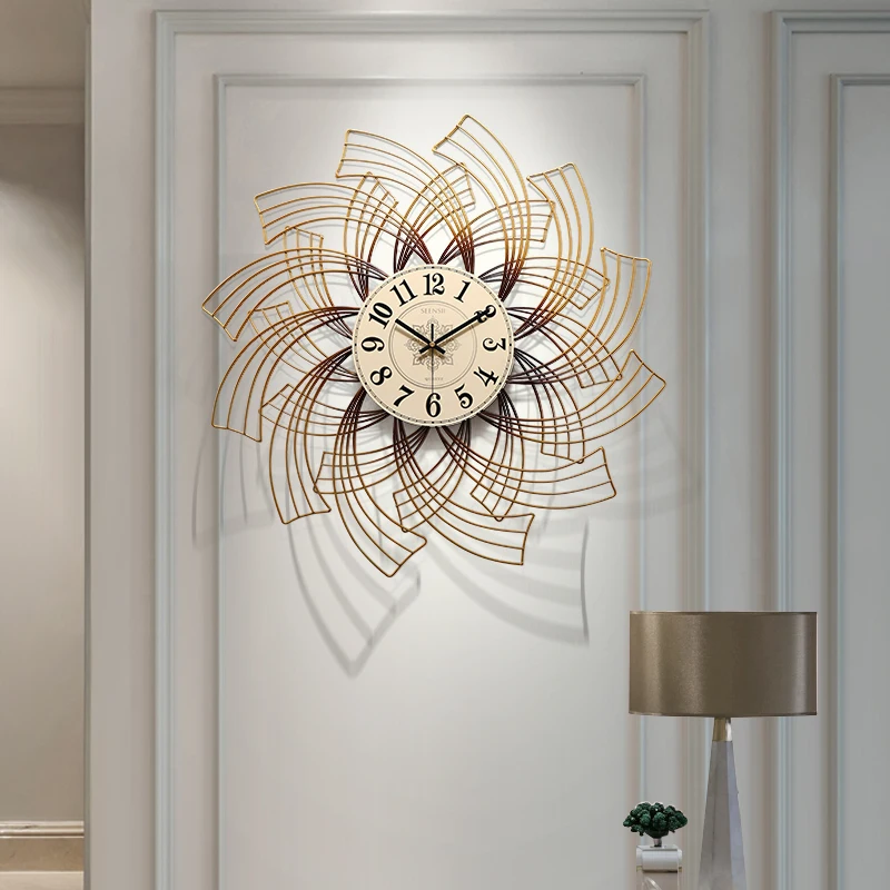 Luxury Industrial Big Wall Clock Modern Design Bedroom Round Creative Wall Clock Nordic Quiet Reloj De Pared Large Wall Clock
Luxury Industrial Big Wall Clock Modern Design Bedroom Round Creative Wall Clock Nordic Quiet Reloj De Pared Large Wall Clock