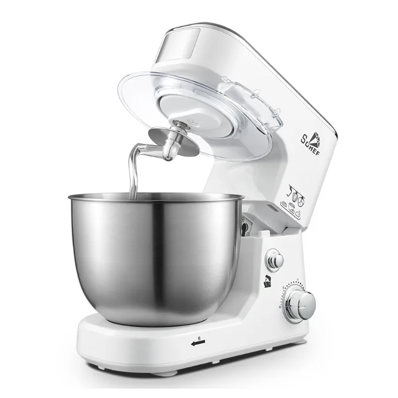 Kitchen Electric Mixer Machine Multifunctional Mute Electric Stand Food Mixer Food Stainless Automatic Blender Cream Egg Whisk
Kitchen Electric Mixer Machine Multifunctional Mute Electric Stand Food Mixer Food Stainless Automatic Blender Cream Egg Whisk