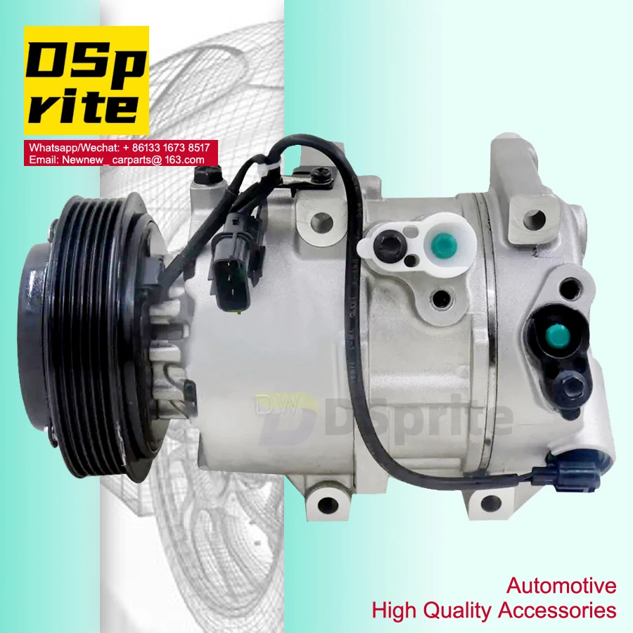97701 2S500 New DVE16 AC AIR Conditioning Compressor For Hyundai IX35 TUCSON 2009 2010 2011 2012 2013 977012S500 97701-2S500
97701 2S500 New DVE16 AC AIR Conditioning Compressor For Hyundai IX35 TUCSON 2009 2010 2011 2012 2013 977012S500 97701-2S500