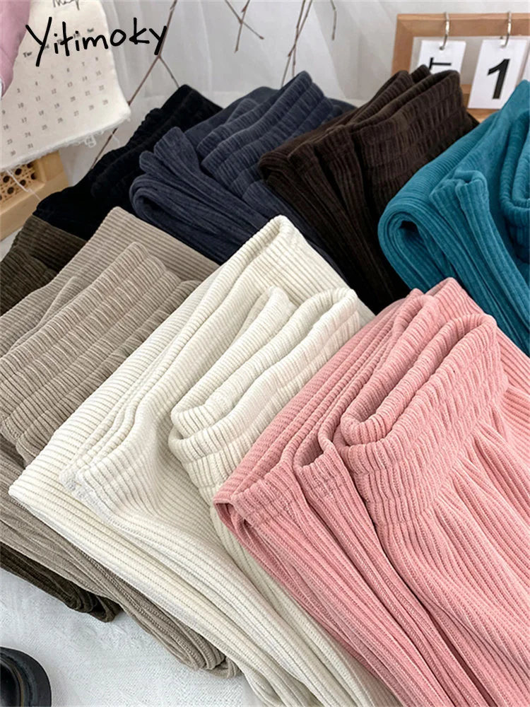Corduroy Wide Leg Pants Joggers Women Sweatpants Trousers Fall Winter 2023 Baggy Thicken Elastic Waist Full Length
Corduroy Wide Leg Pants Joggers Women Sweatpants Trousers Fall Winter 2023 Baggy Thicken Elastic Waist Full Length