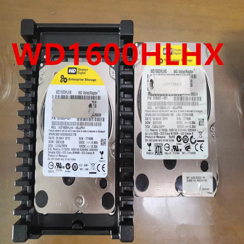 

95% New HDD For WD 160GB 3.5" SATA 10K 16MB For Enterprise Hard Didsk For WD1600HLHX