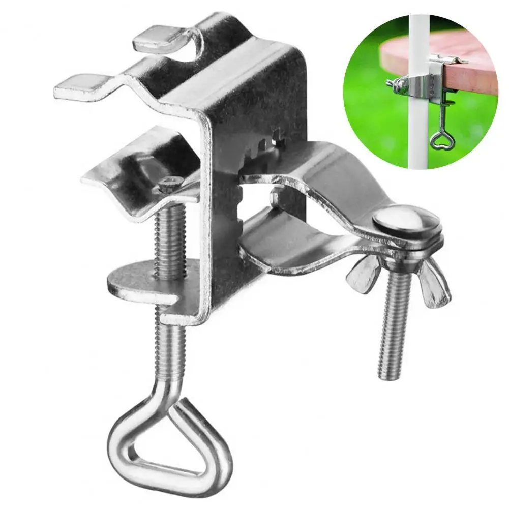 Portable Garden Courtyard Parasol Stand Umbrella Holder Clip Outdoor Patio Beach Clamp Stable Fixed Bracket For Sun Umbrellas
Portable Garden Courtyard Parasol Stand Umbrella Holder Clip Outdoor Patio Beach Clamp Stable Fixed Bracket For Sun Umbrellas