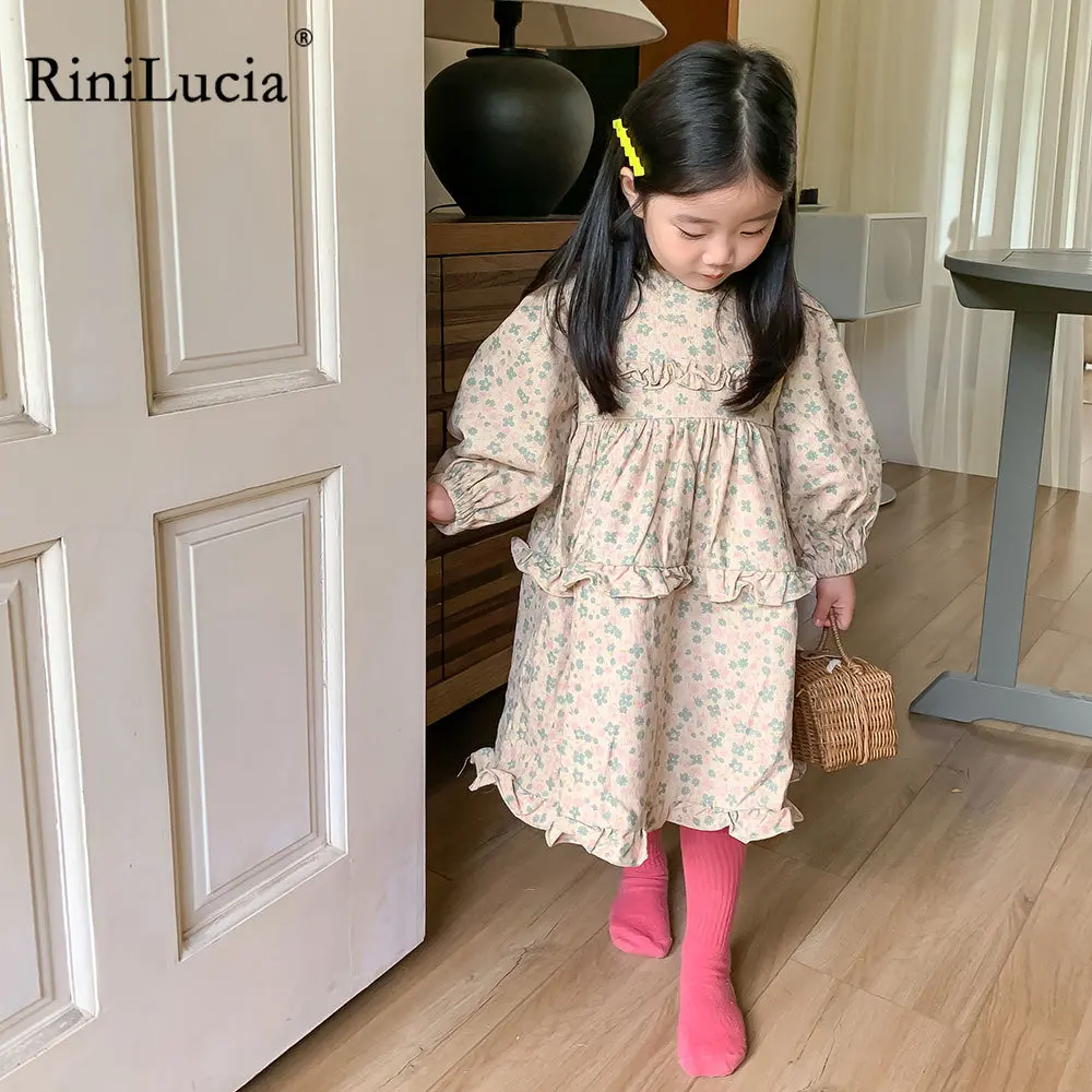 RiniLucia Fall Flower Girls Dresses Cute Korean Toddler Chidlren Costume Autumn Little Girl Clothes Baby Kids Dress Vestidos
RiniLucia Fall Flower Girls Dresses Cute Korean Toddler Chidlren Costume Autumn Little Girl Clothes Baby Kids Dress Vestidos