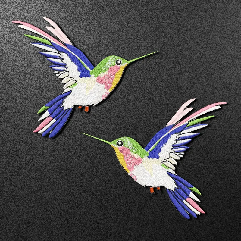 The world's smallest body Hummingbird Iron On Patches For Clothing Embroidery Bird Applique DIY Hat Coat Dress Accessories
The world's smallest body Hummingbird Iron On Patches For Clothing Embroidery Bird Applique DIY Hat Coat Dress Accessories