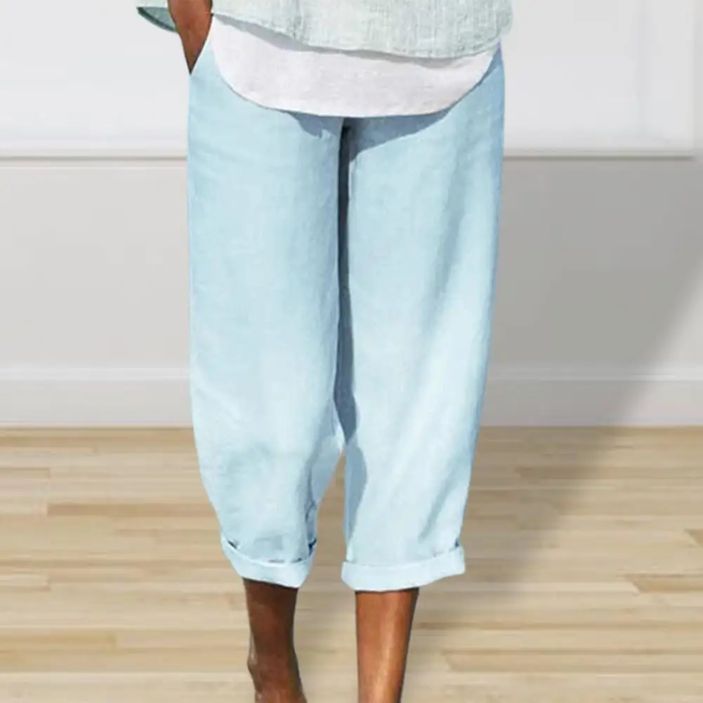 Woman Pants Harem Pants Women Loose Fit Breathable Plus Size Elastic Waist Harem Pants Elastic Waist Straight Trousers Pants
Woman Pants Harem Pants Women Loose Fit Breathable Plus Size Elastic Waist Harem Pants Elastic Waist Straight Trousers Pants