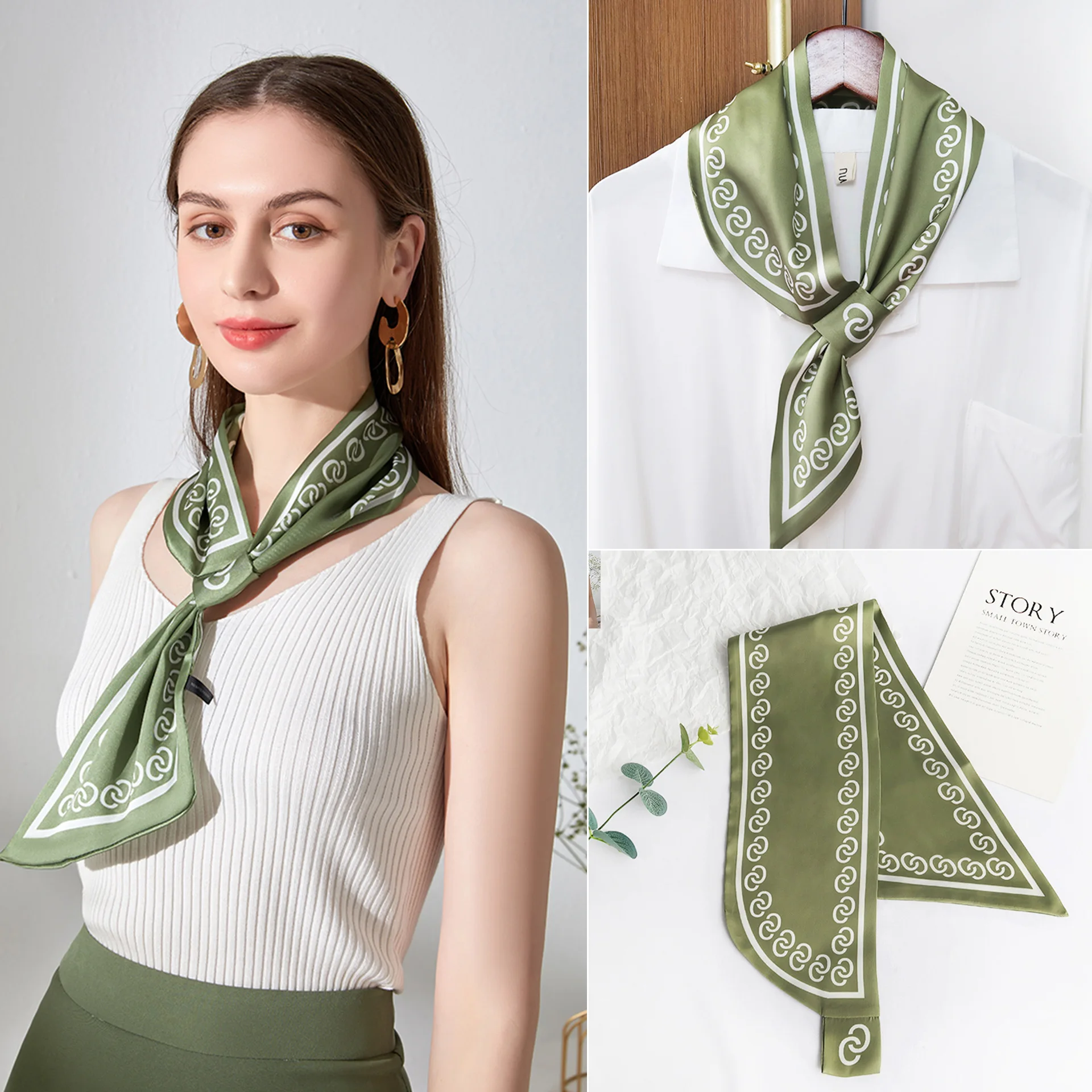 flower printing ear scarf silk scarf Decorate Female Neck Hair Scarves Foulard Head Brand Shawls And Wraps Neckerchief Bandana
flower printing ear scarf silk scarf Decorate Female Neck Hair Scarves Foulard Head Brand Shawls And Wraps Neckerchief Bandana
