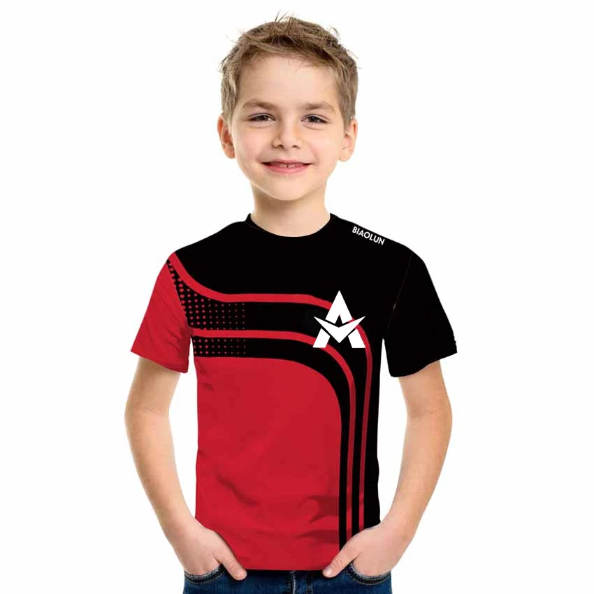 2022 Summer New Children Breathable and Quick-drying Short Sleeve T-shirt Boy Girl 3-14T Toddler Cartoon Line 3D Printed Tees
2022 Summer New Children Breathable and Quick-drying Short Sleeve T-shirt Boy Girl 3-14T Toddler Cartoon Line 3D Printed Tees
