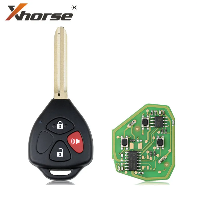 Xhorse VVDI2 XKTO04EN Wire Universal Remote Key for Toyota Style 3 Buttons for VVDI VVDI2 Key Tool English Version 10 Pcs/lot
Xhorse VVDI2 XKTO04EN Wire Universal Remote Key for Toyota Style 3 Buttons for VVDI VVDI2 Key Tool English Version 10 Pcs/lot
