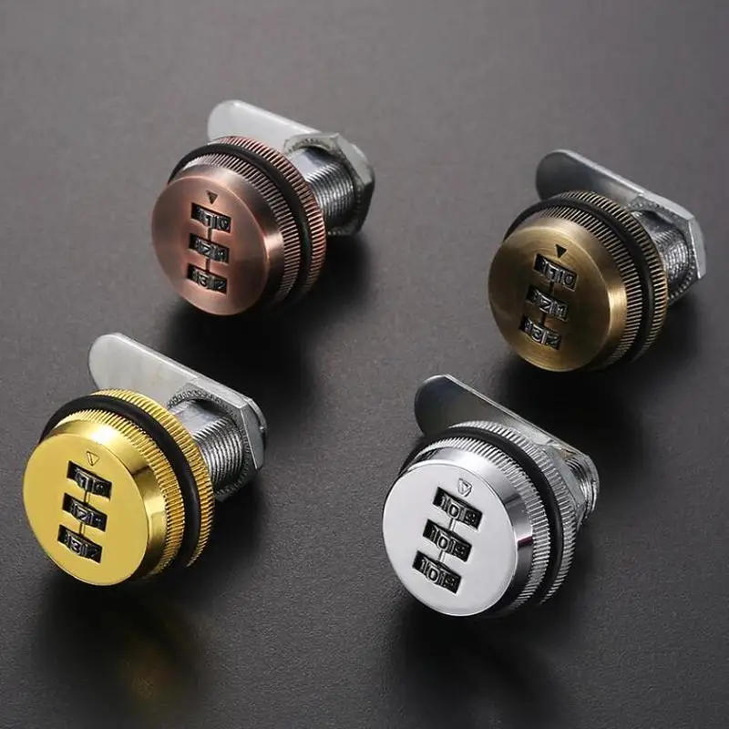 3 Digit Combination Password box Lock 20-30mm smart Cam Code Zinc Alloy for Mailbox Cabinet Door Security Hardware
3 Digit Combination Password box Lock 20-30mm smart Cam Code Zinc Alloy for Mailbox Cabinet Door Security Hardware