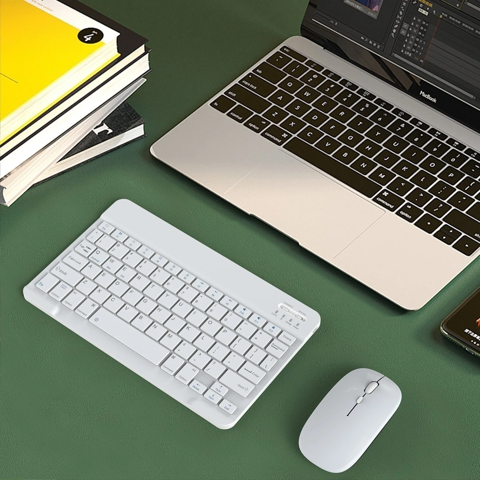 Mini Bluetooth Keyboard Wireless Keyboard Rechargeable For iPad Phone Tablet English Spanish Keyboard For Android ios Windows
Mini Bluetooth Keyboard Wireless Keyboard Rechargeable For iPad Phone Tablet English Spanish Keyboard For Android ios Windows